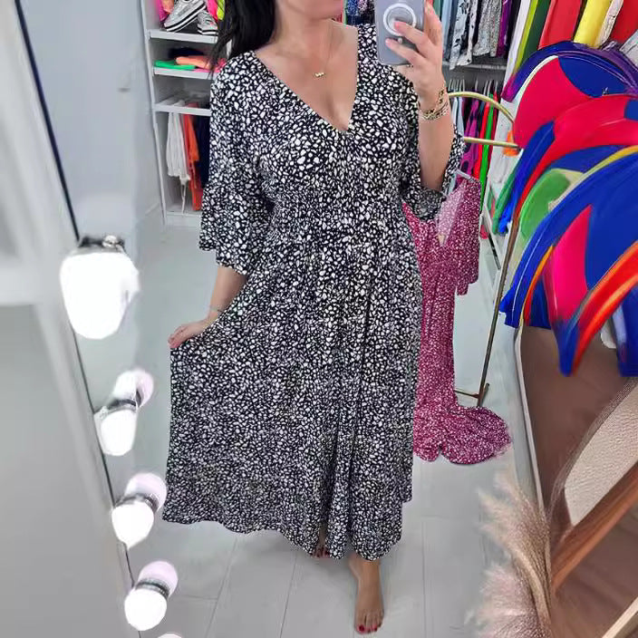 Stilla | Strand-Kjole Fake Strand Løs Lang Skirt Online nu