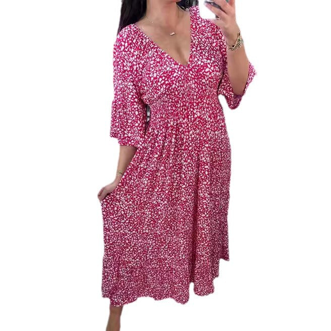 Stilla | Strand-Kjole Fake Strand Løs Lang Skirt Online nu