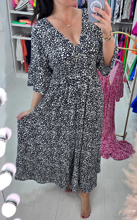 Stilla | Strand-Kjole Fake Strand Løs Lang Skirt Online nu