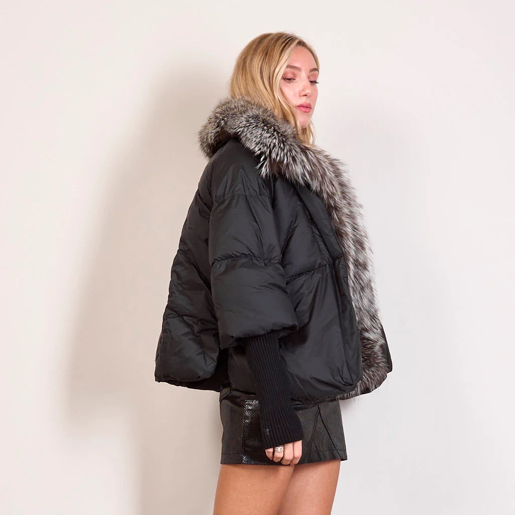 Stilla | Jakke Med Pels Mode