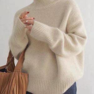 Stilla | Afslappet Turtleneck Strik