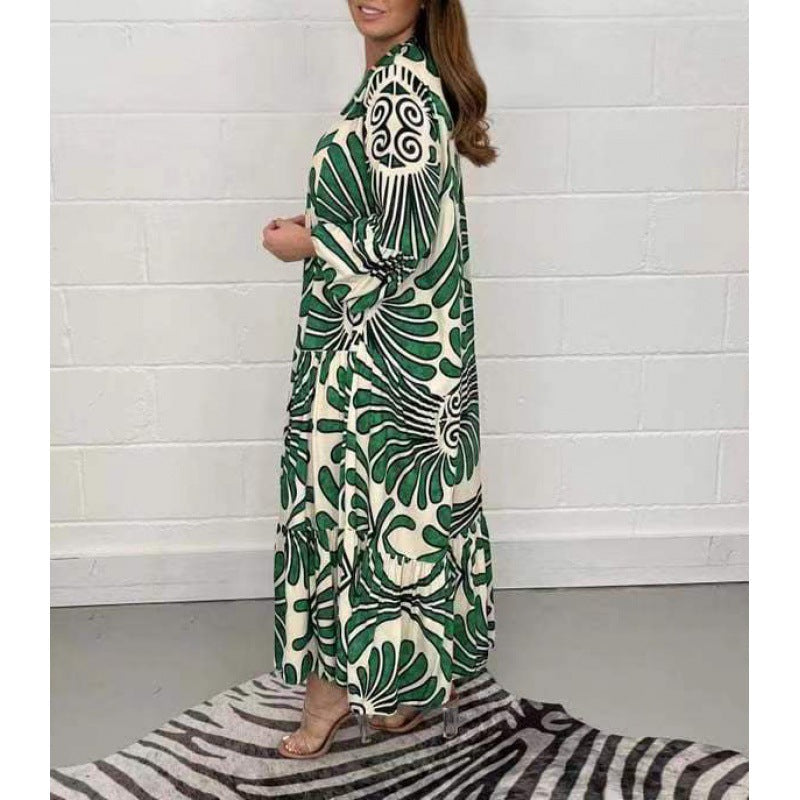 stilla-chic-loose-fashion-v-hals-chiffon-plisseret-kjole_3.jpg Stilla | Chic Loose Fashion V-Hals Chiffon Plisseret Kjole