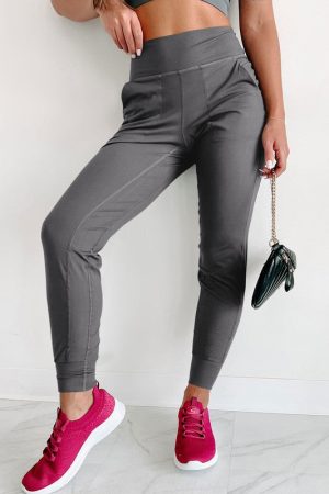 Stilla | Seam Høj Talje Lommer Joggers