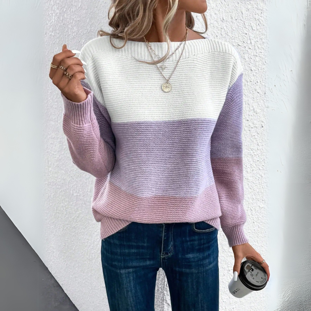 Stilla | Unik Patchwork Design Trøje Levere