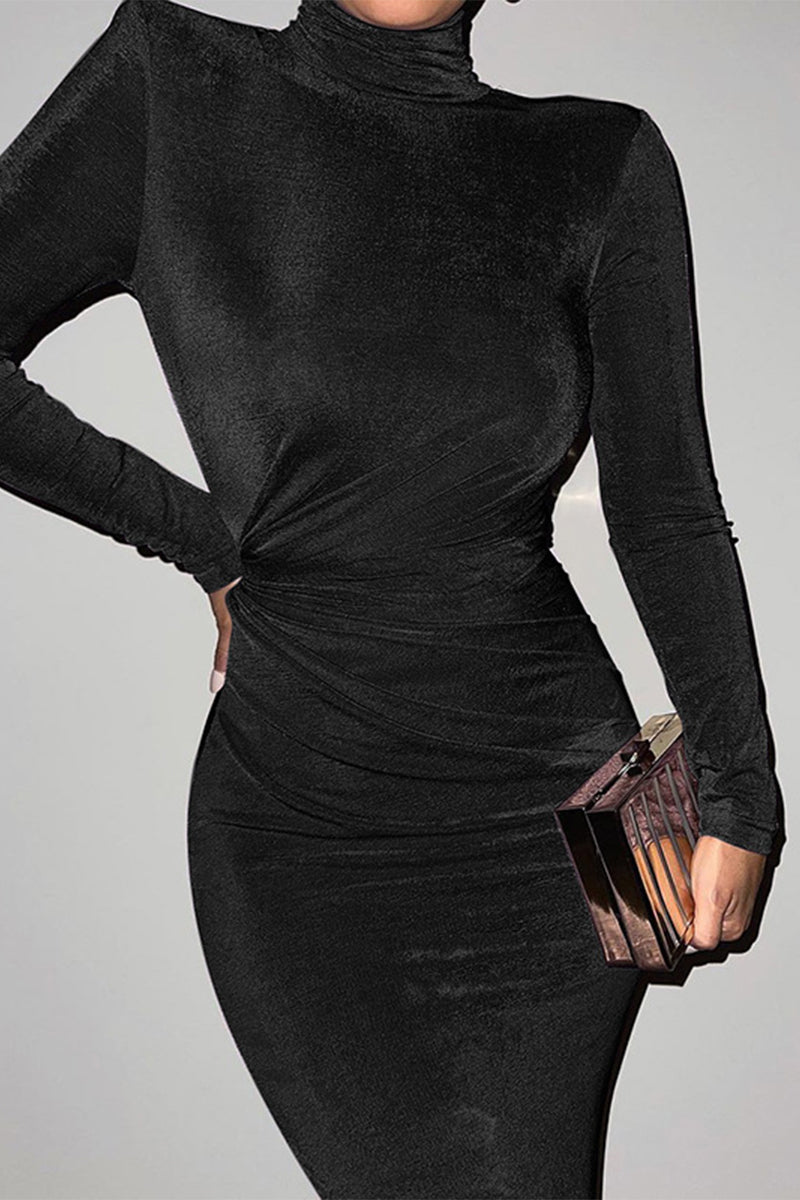 Stilla | Work Halv A-turtleneck One Step Nederdele Kjoler