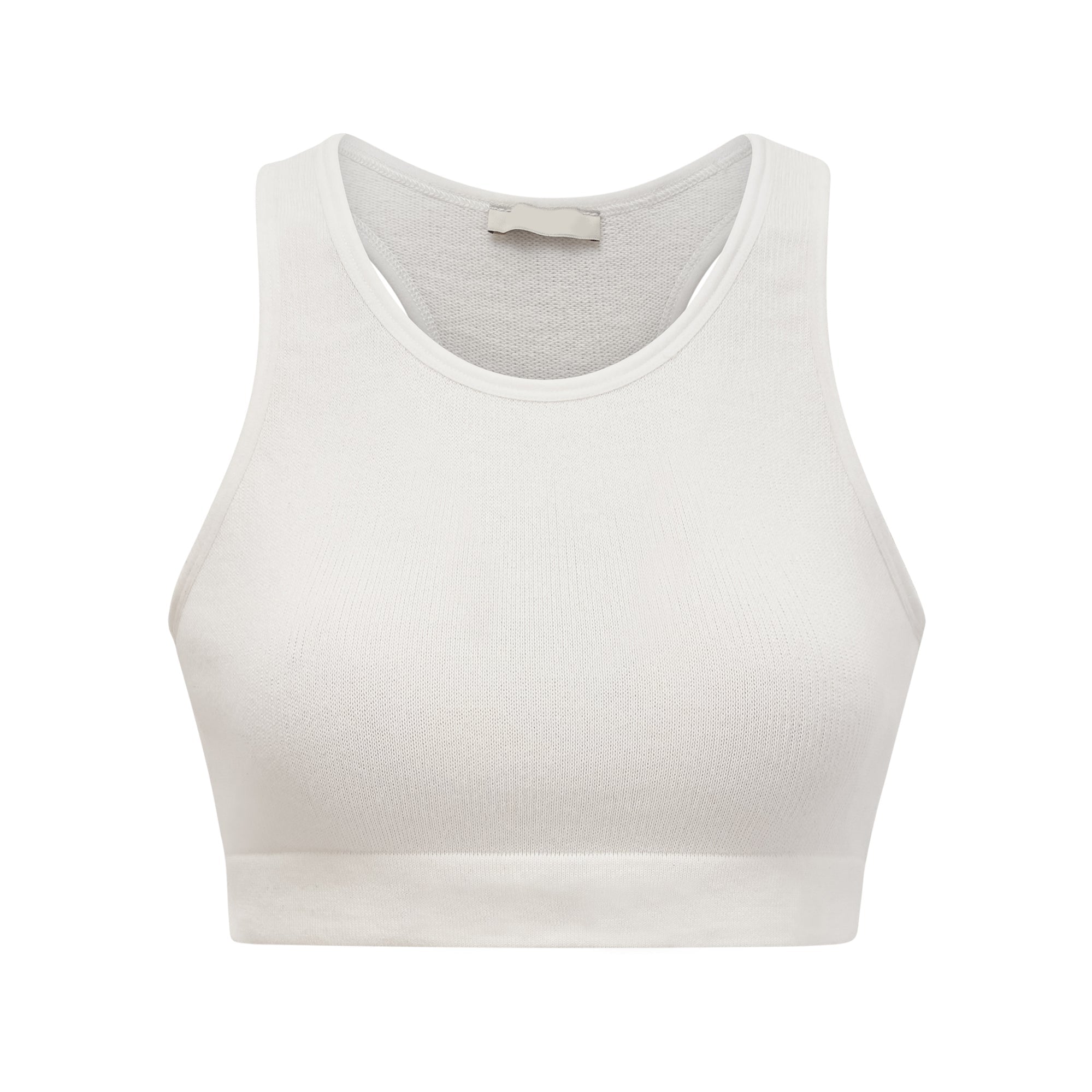 Stilla | Sømløs Bomulds Cropped Top