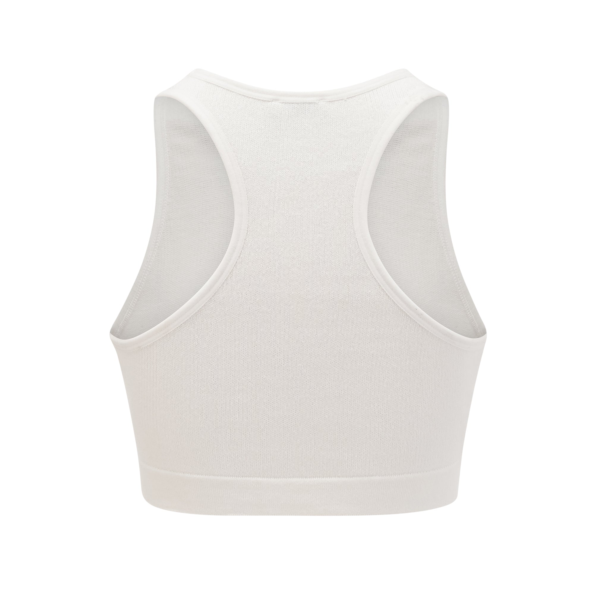 Stilla | Sømløs Bomulds Cropped Top