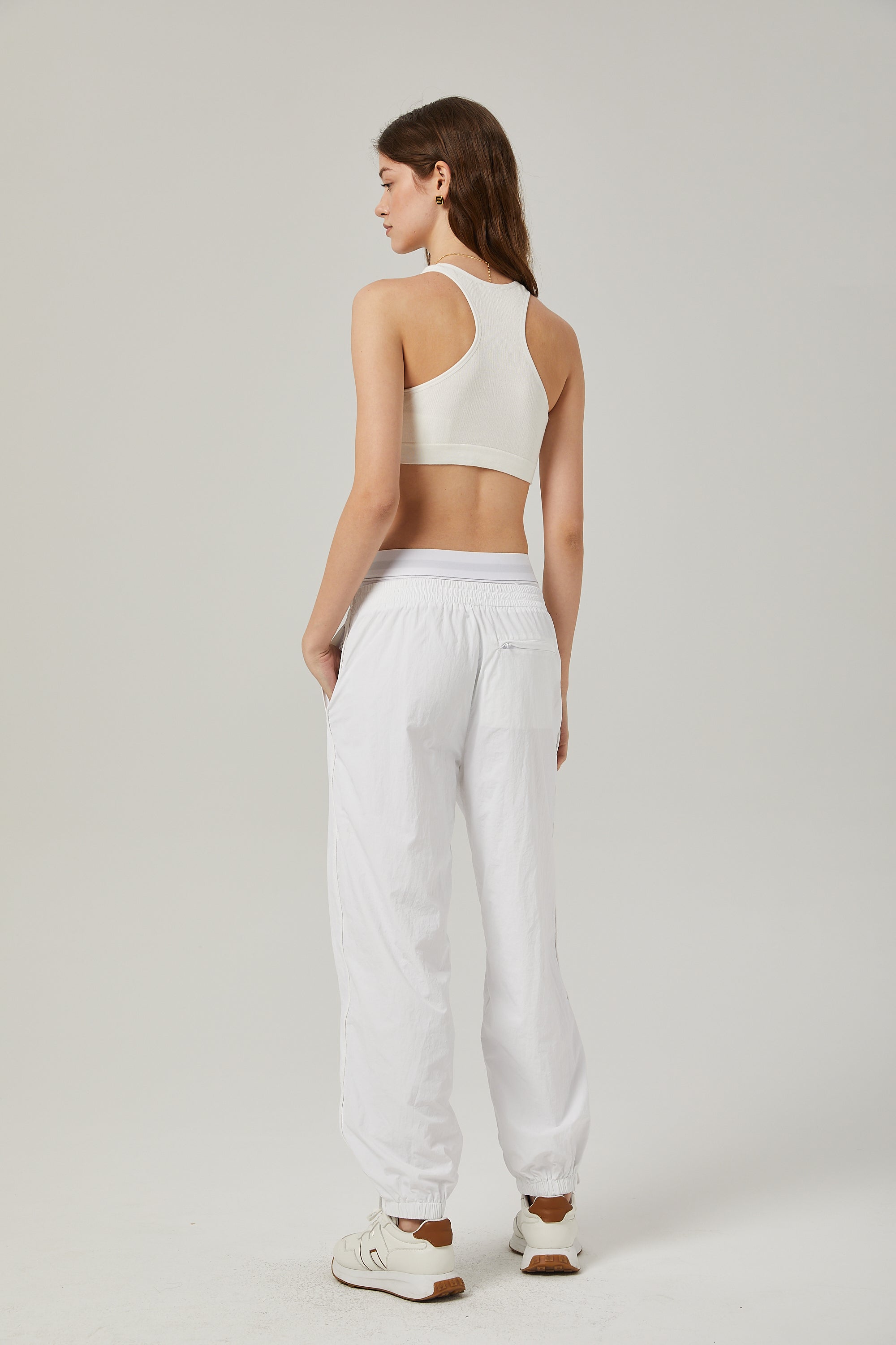 Stilla | Sømløs Bomulds Cropped Top