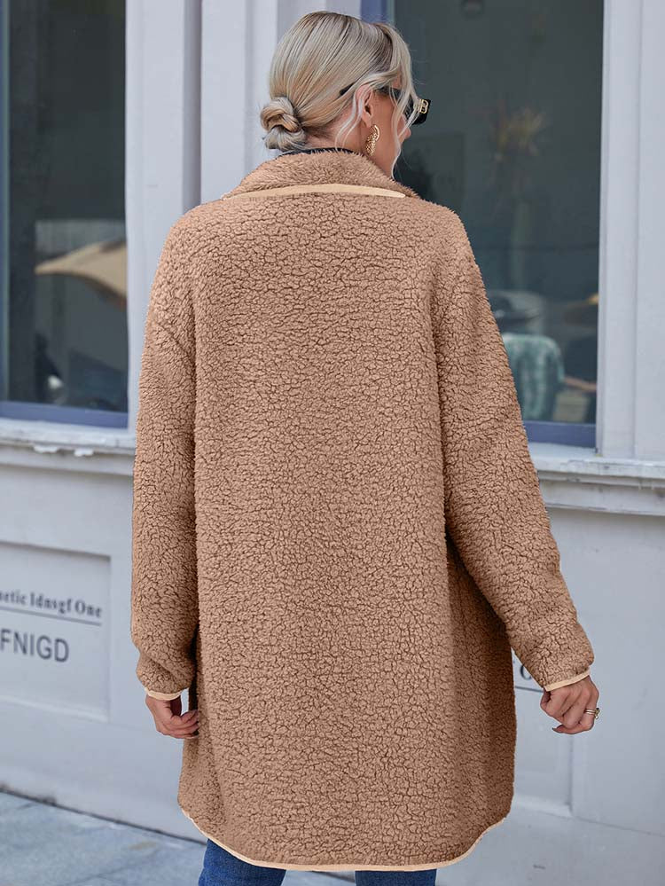 Stilla | Luksus Trenchcoat i Velvet til Kvinder