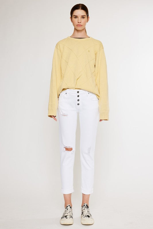 Stilla | Rise Girlfriend Fit Jeans