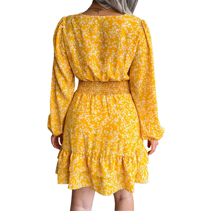 Stilla | Strop Floral Chiffon Sommerkjole Online nu