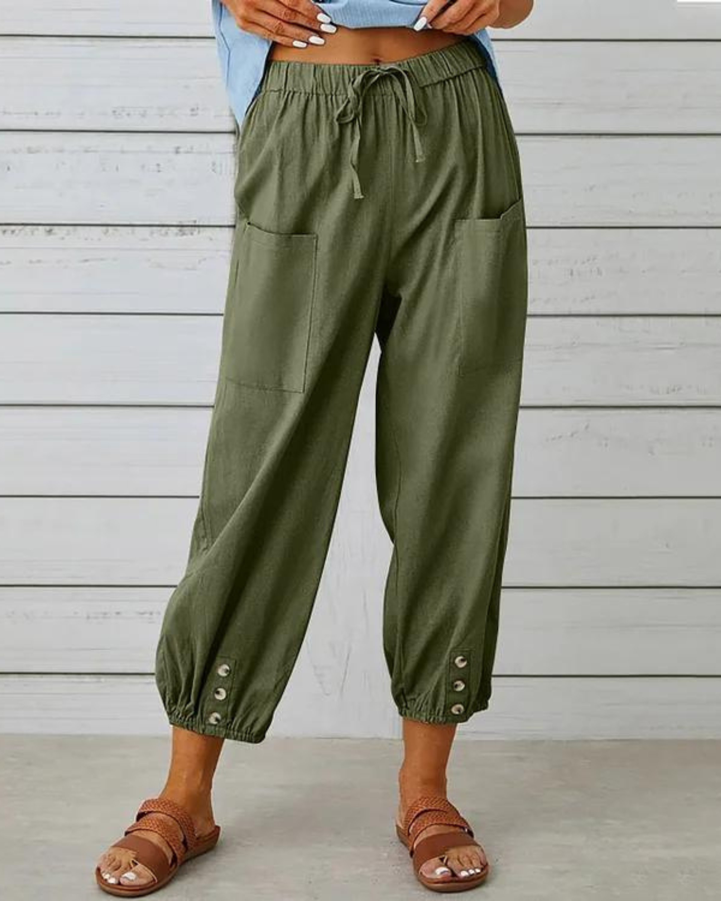 Stilla | Bløde Loose-Fit Damebukser Online Hot Salg