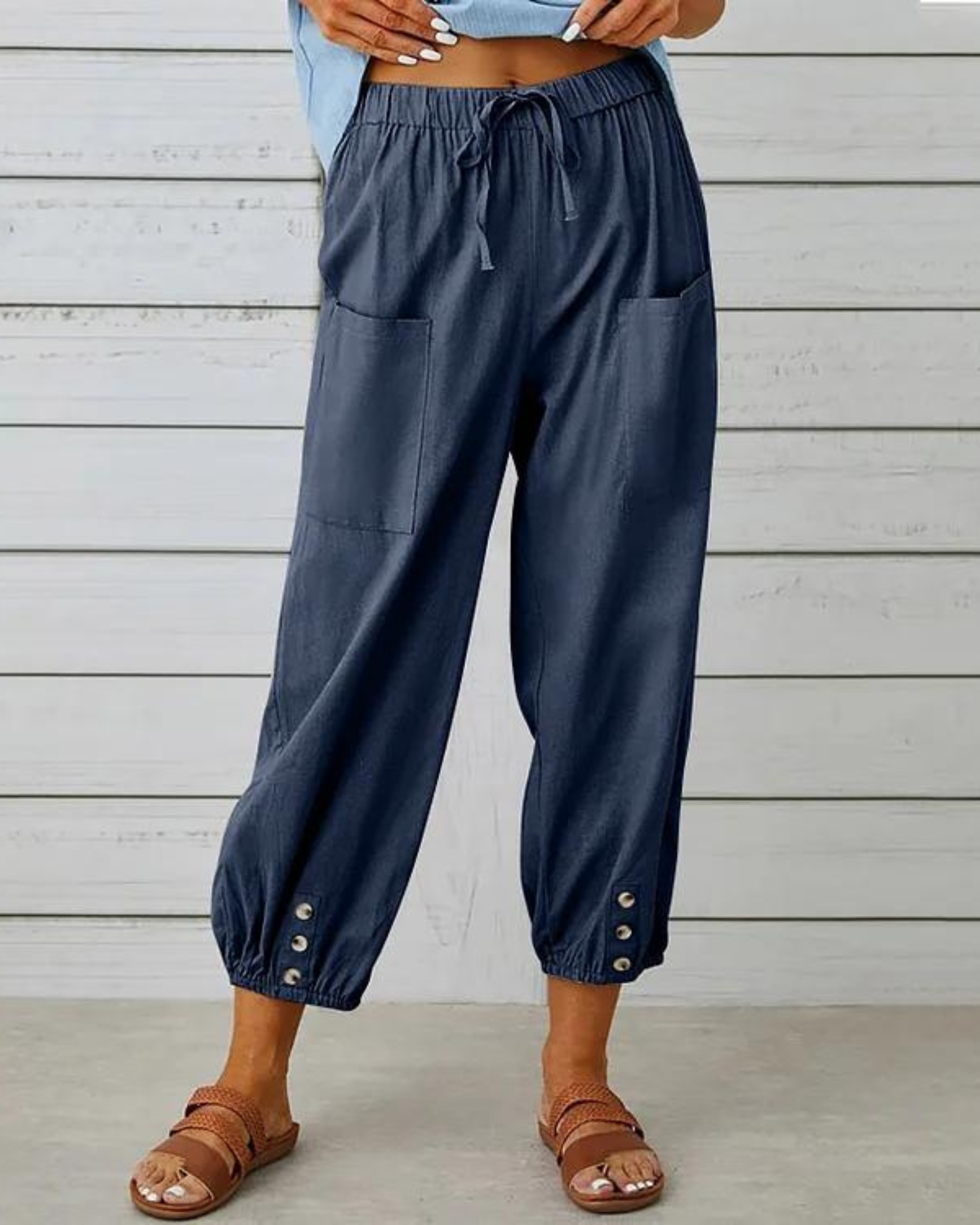 Stilla | Bløde Loose-Fit Damebukser Online Hot Salg
