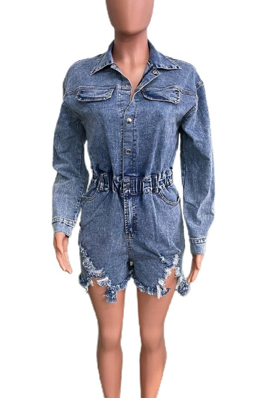 Stilla | Fashion Denim Jumpsuits på udsalg