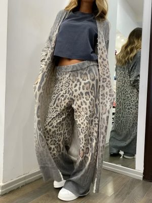 Stilla | Janicesæt med leopardprint Online