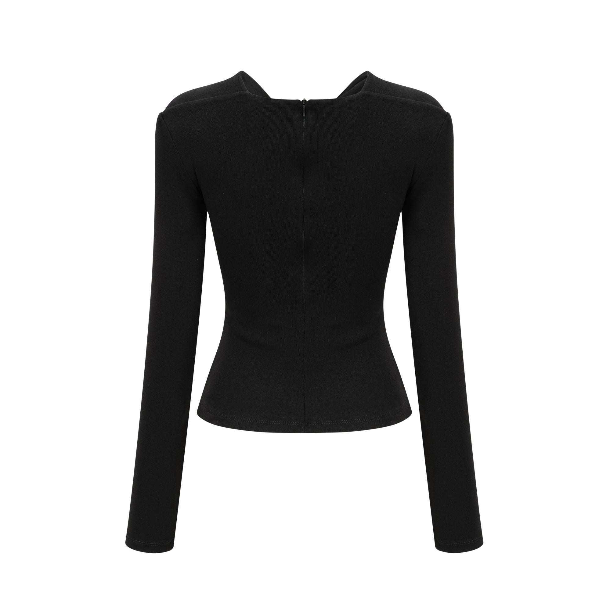Stilla | Gathered Effect Cut Out Top