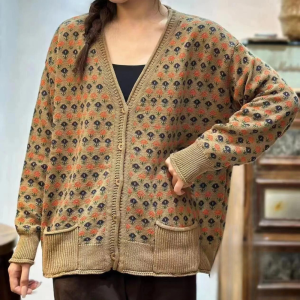 Stilla | Mode Blomstret Cardigan til Kvinder