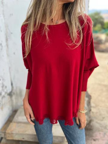 Stilla | Rundhalset Pullover