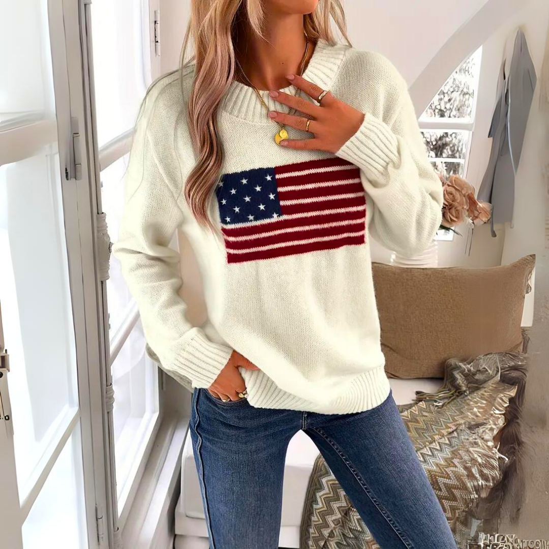 Stilla | Trendy Strikpullover Til Damer