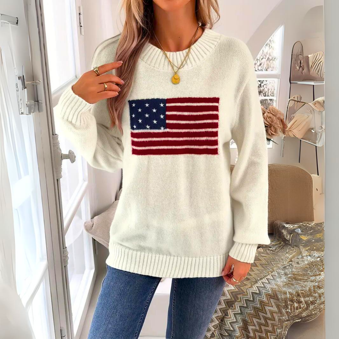 Stilla | Trendy Strikpullover Til Damer