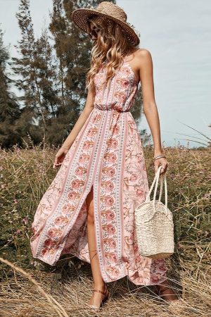 Stilla | Hippie Sommer Maxi Kjole Online