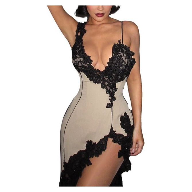 Stilla | Sexy Deep V Stropkjole