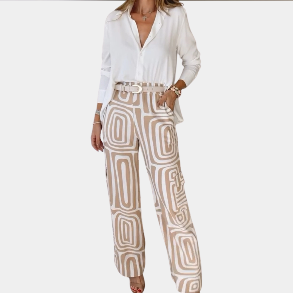 Stilla | Stilfuldt Dame Sæt Til En Elegant Look