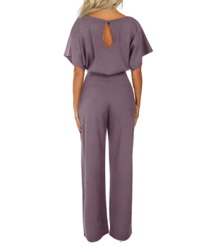 Stilla | Elegant Jumpsuit Med Bælte Til Dame Online salg