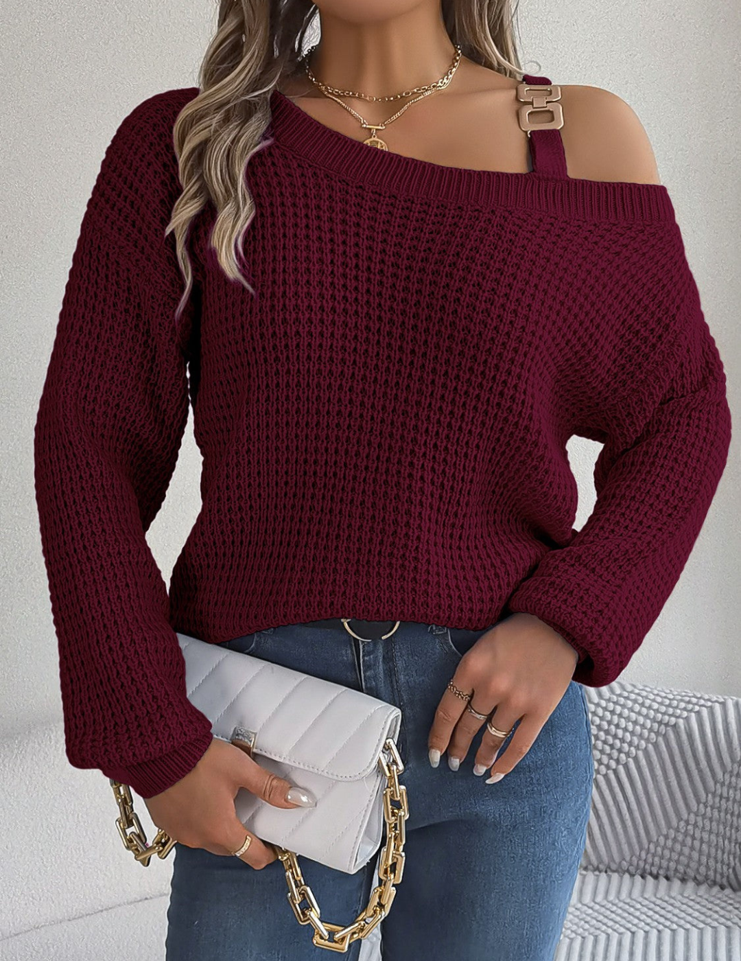 Stilla | Langærmet Pullover til Damer i afslappet look