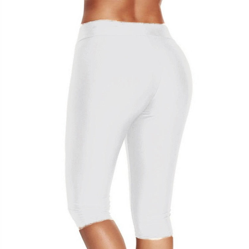 Stilla | Kvinders Højhalsede Fitness Leggings Med Bred Taljeelastik