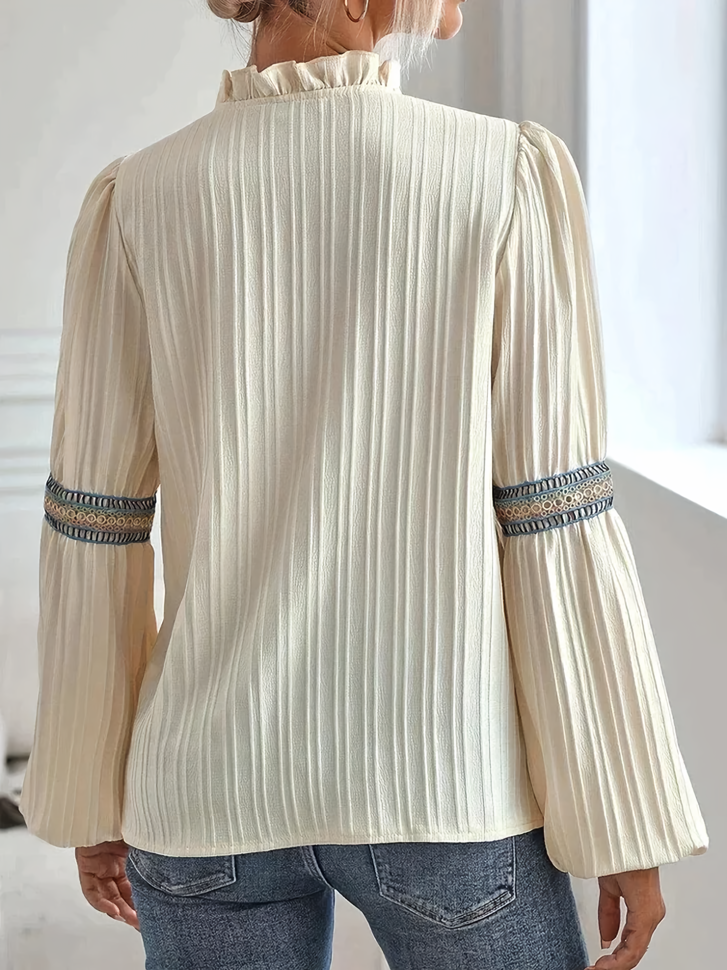 Stilla | Smuk V-hals Bluse Levere