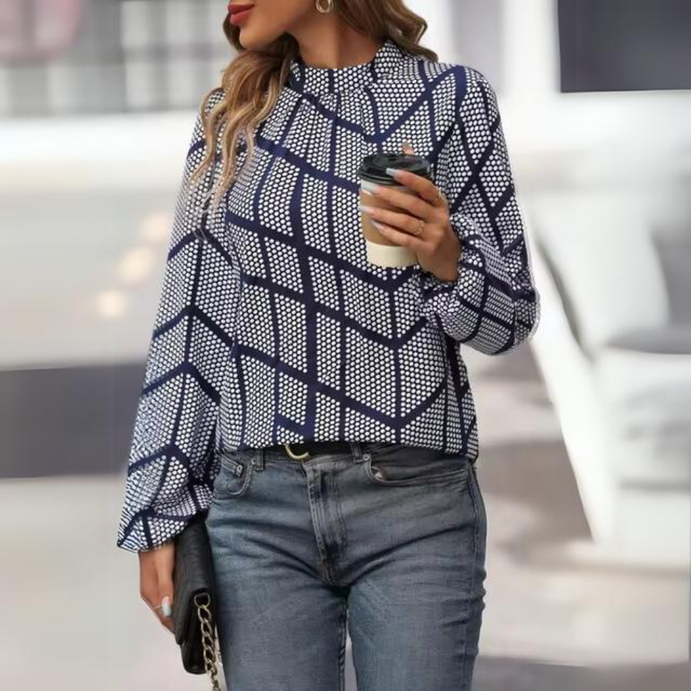 Stilla | Elegant Théoïde Bluse Levere