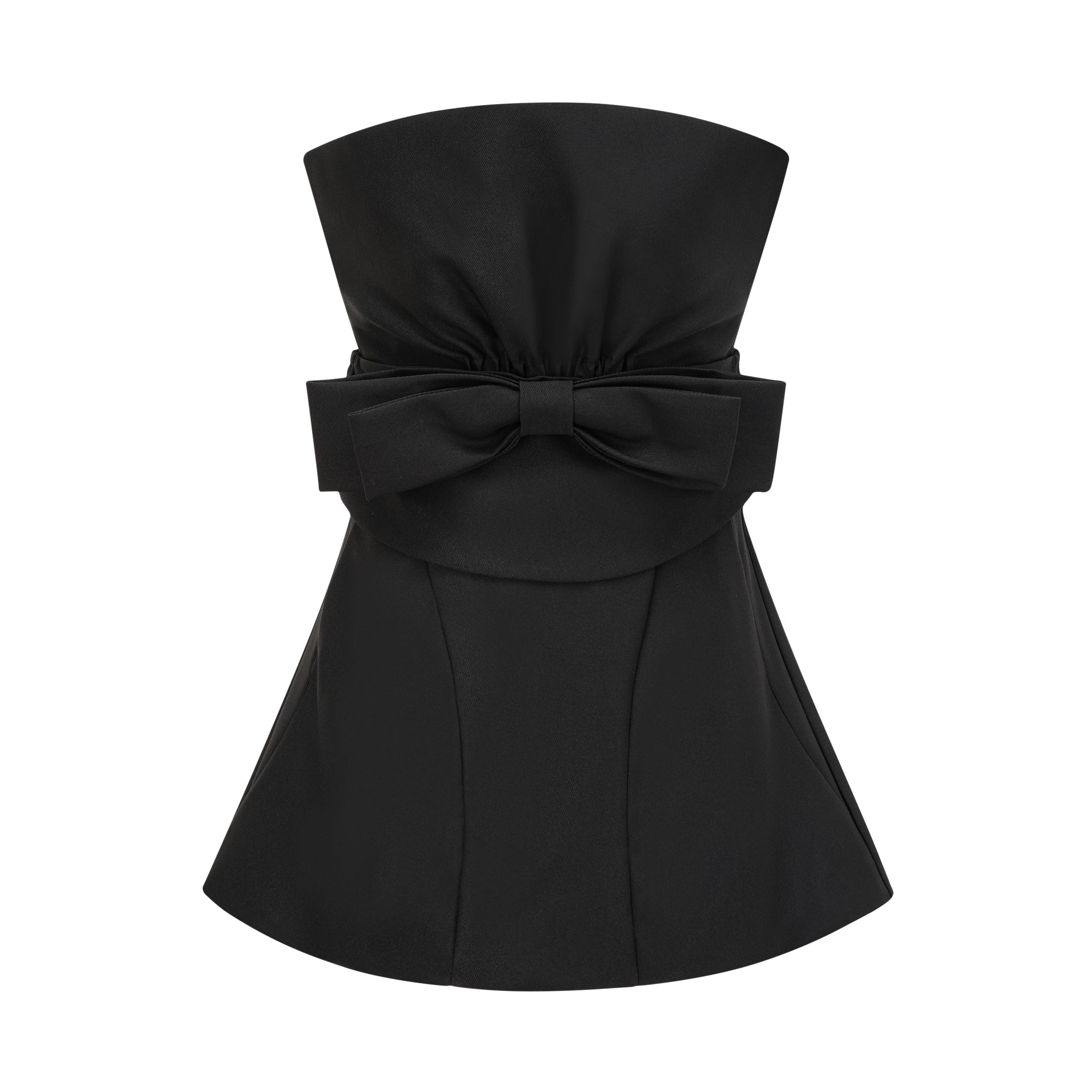 Stilla | Sløjfe Off Shoulder Mini Kjole