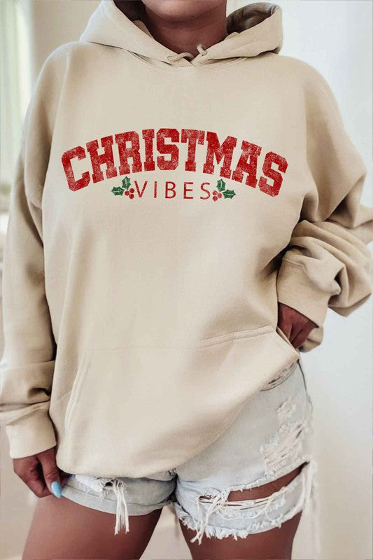 Stilla | Vibes Graphic Hoodie Plus Size Rabat