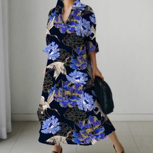 Stilla | Elegante Blomster Sommer Kjoler Rabat