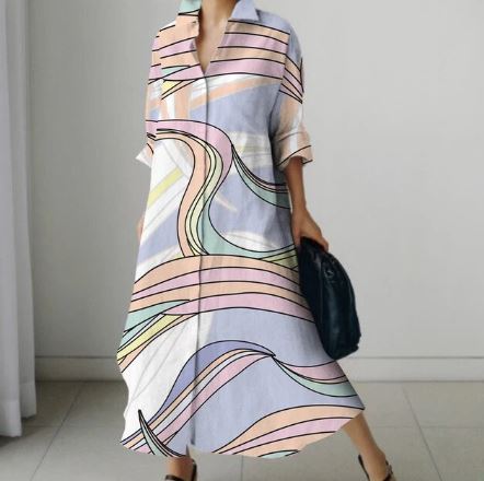 Stilla | Elegante Blomster Sommer Kjoler Rabat