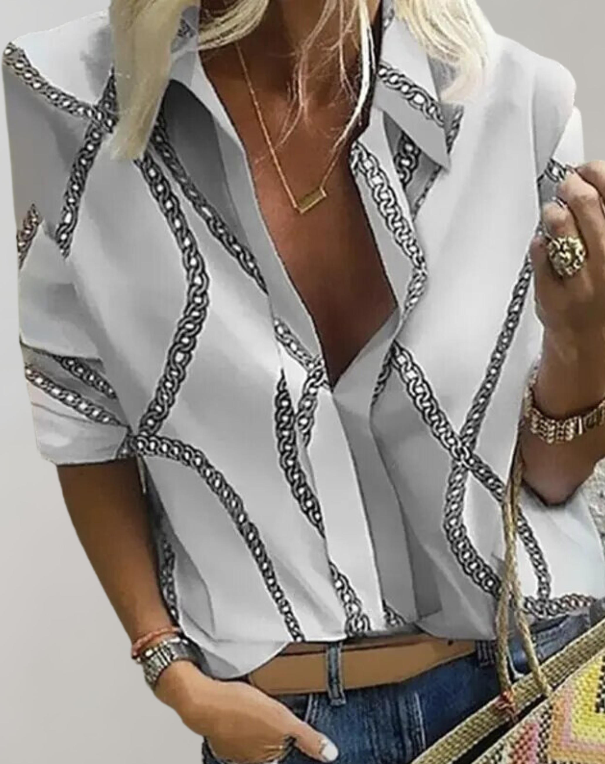 Stilla | Klassisk Elegant Bluse Pasform Udsalg