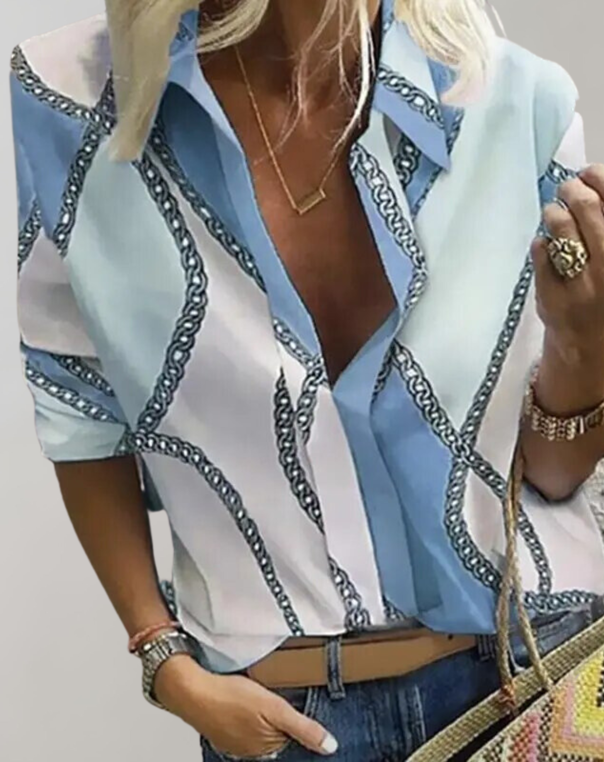 Stilla | Klassisk Elegant Bluse Pasform Udsalg
