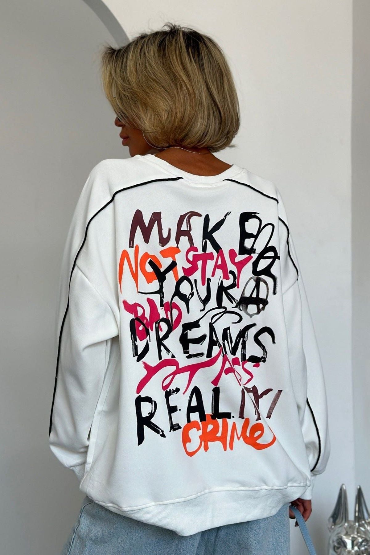 Stilla | Langærmet sports pullover sweatshirt