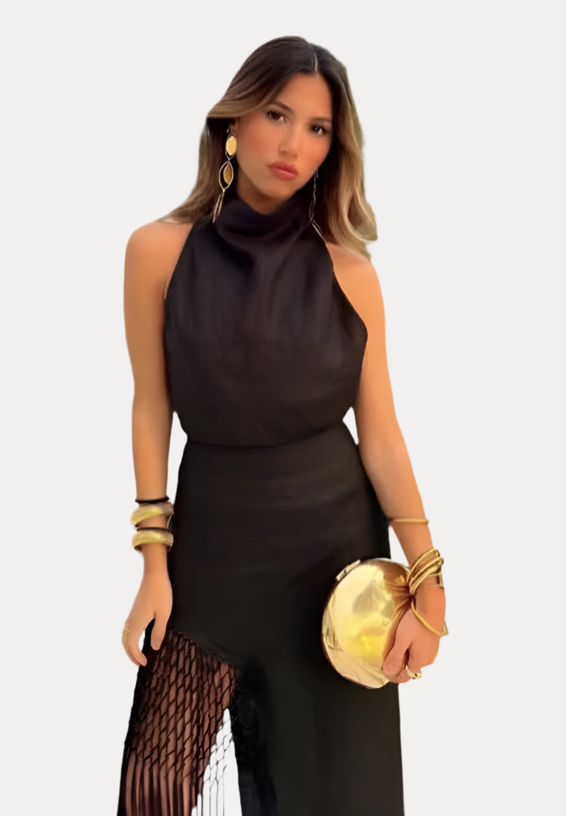 Stilla | Halter Neck Top + Tusse Skørt Dragt