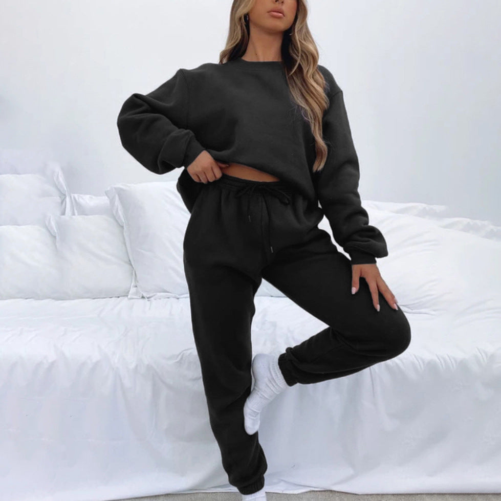 Stilla | Modevenlig Fritid Langærmet Sweatshirt Sæt