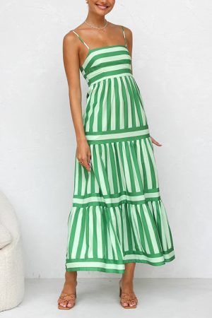 Stilla | Chic Stribet Sommerkjole