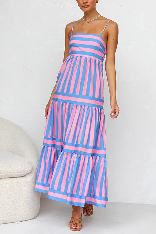 Stilla | Chic Stribet Sommerkjole