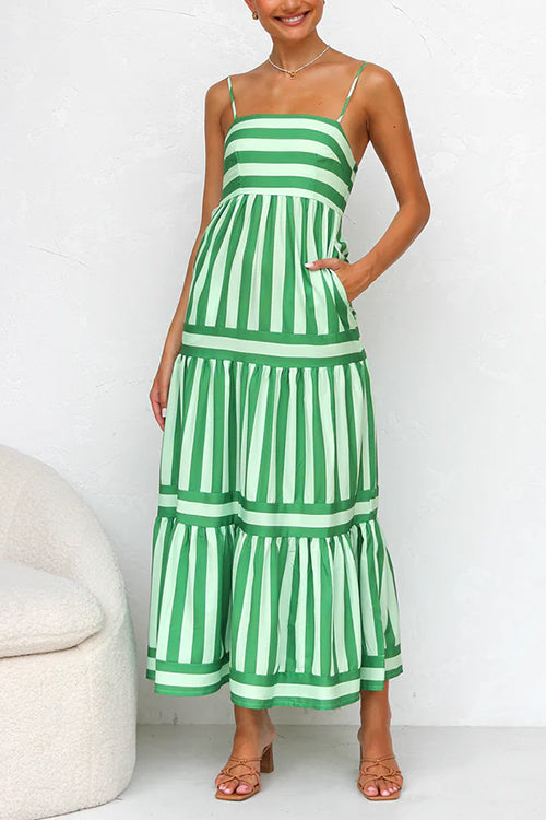 Stilla | Chic Stribet Sommerkjole