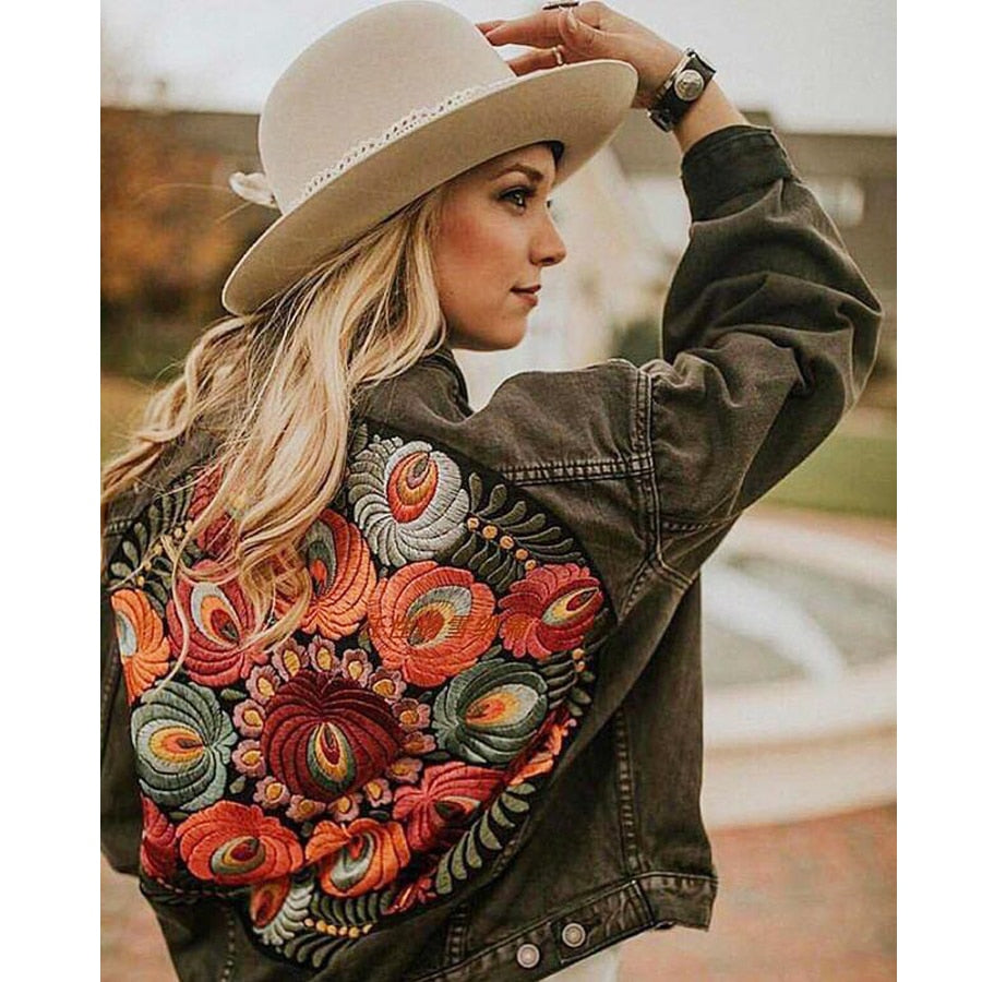 Stilla | Veste Streetwear Boho Jeans Mode