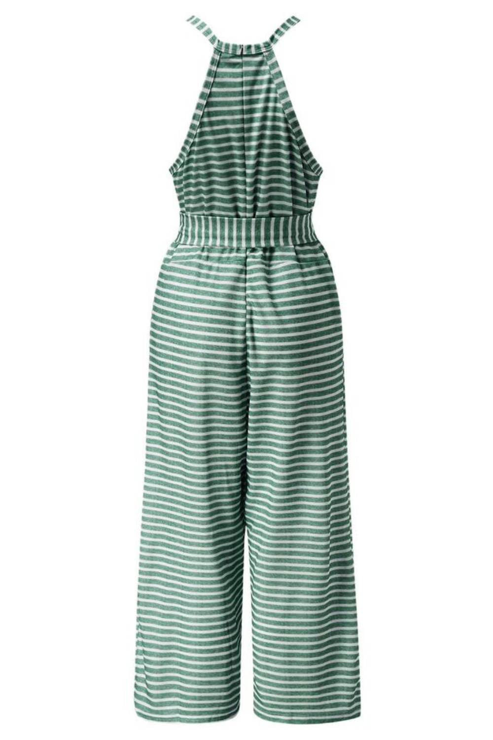 Stilla | Stribet Jumpsuit i Bomuld Udsalg