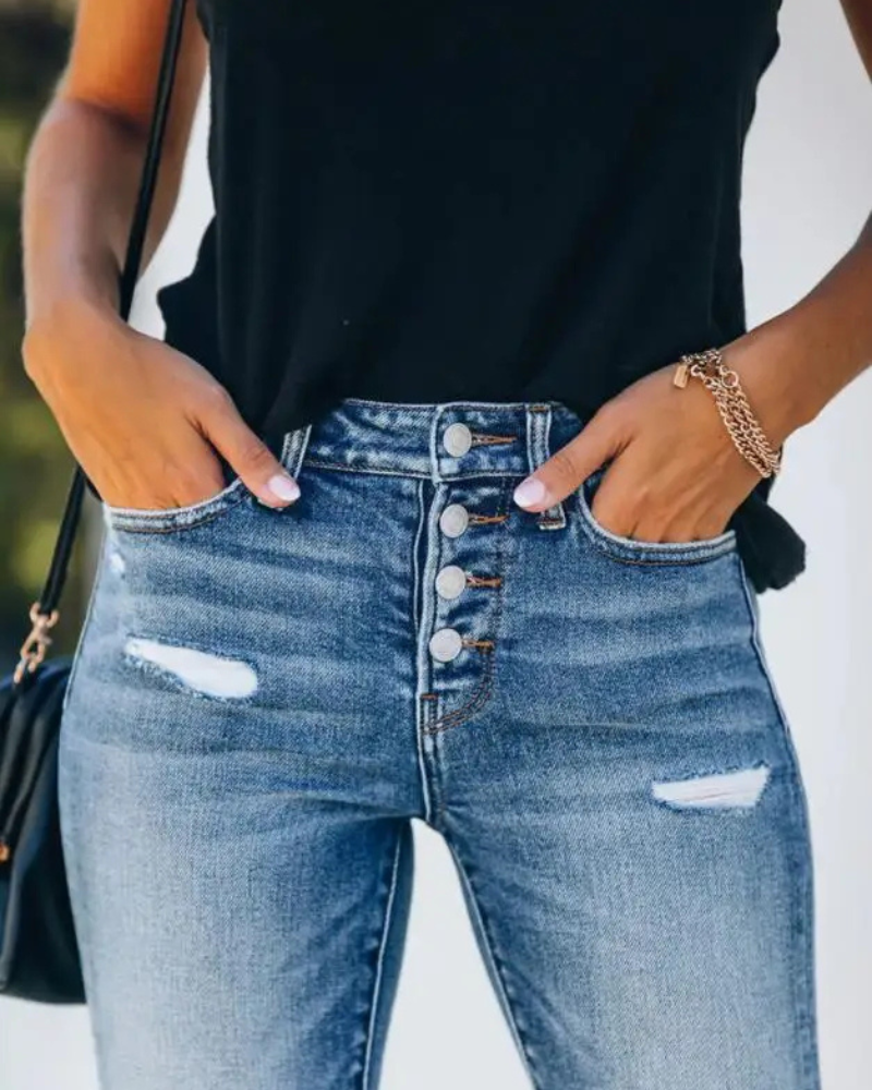 Stilla | Ripped Jeans Til Damer Online nu