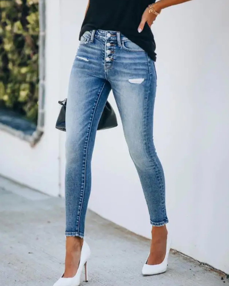 Stilla | Ripped Jeans Til Damer Online nu