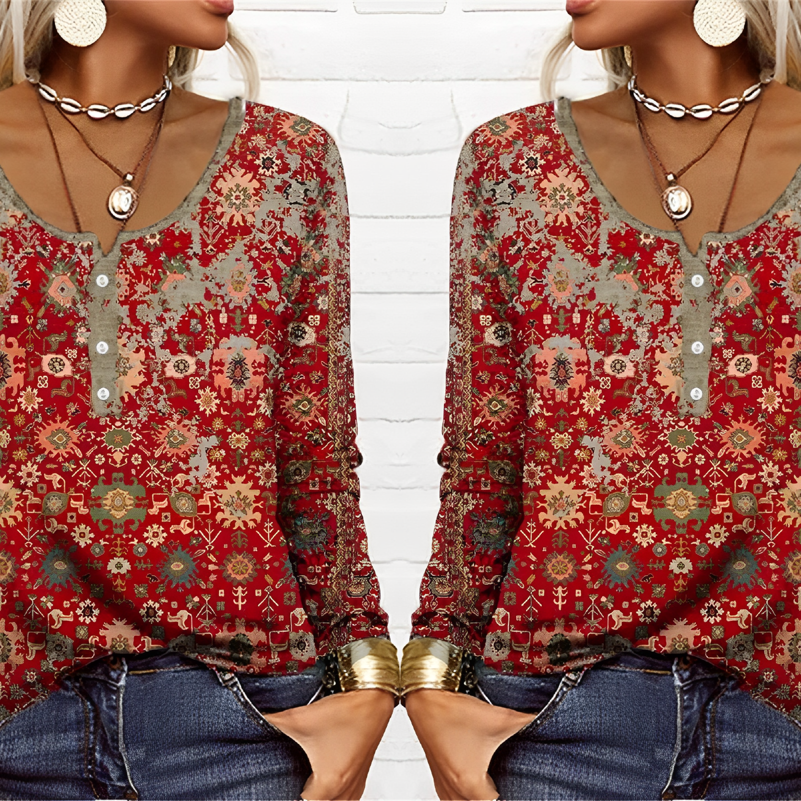 Stilla | Chic'S Turkis Etisk Sweater Rabat