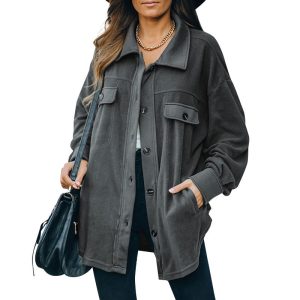 Stilla | Kvinders Fleece Cardigan Jakke